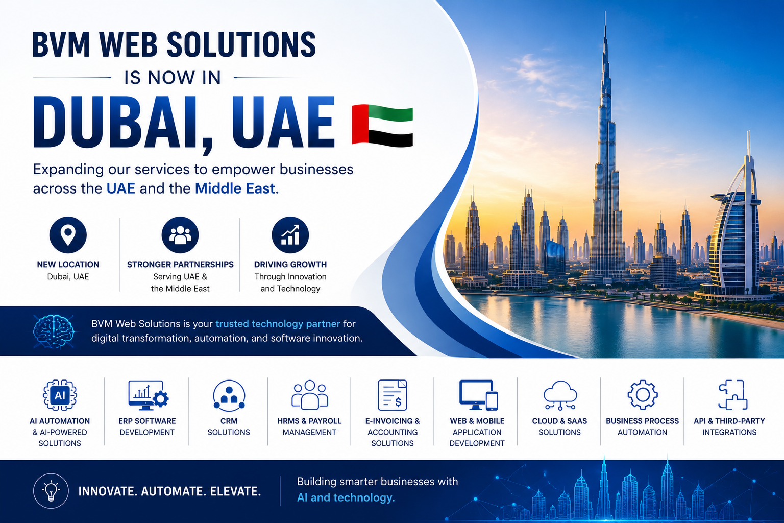 BVM Web Solutions Expands Operations to Dubai, UAE